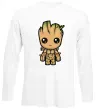 Лонгслів I'm Groot Білий фото