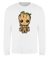 Світшот I'm Groot Білий фото