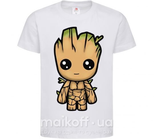 Дитяча футболка I'm Groot Білий фото