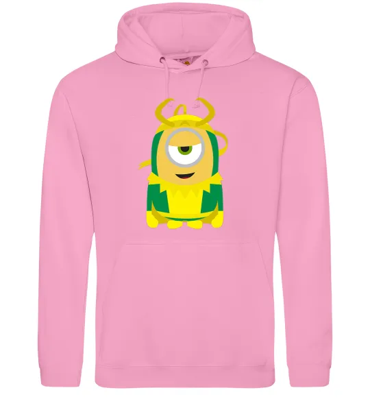 Чоловіча толстовка (худі) Loki minion Рожевий фото