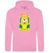 Жіноча толстовка (худі) Loki minion Рожевий фото