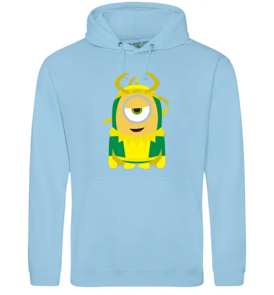 Жіноча толстовка (худі) Loki minion Блакитний фото