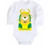 Детский боди Loki minion Белый фото