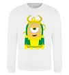 Свитшот Loki minion Белый фото