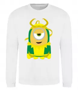 Свитшот Loki minion Белый фото