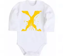 Детский боди Росомаха Белый фото