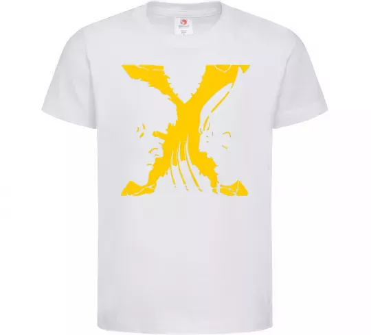 Дитяча футболка Люди Х Циклоп Росомаха Білий фото