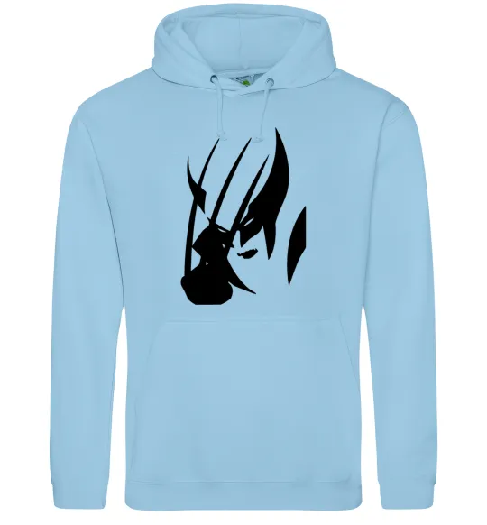 Жіноча толстовка (худі) Росомаха Блакитний фото