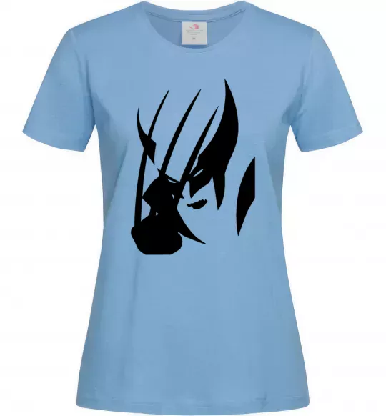 Жіноча футболка Росомаха Блакитний фото