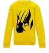 Детский Свитшот Росомаха Солнечно желтый Детский Свитшот Росомаха Солнечно желтый фото