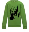 Детский Свитшот Росомаха Лаймовый Детский Свитшот Росомаха Лаймовый фото