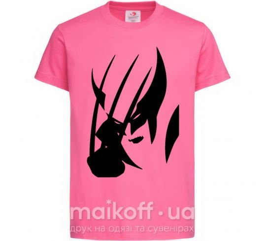Детская футболка Росомаха Ярко-розовый фото