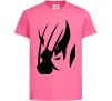 Детская футболка Росомаха Ярко-розовый фото