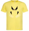 Мужская футболка Росомаха кігті Лимонный Мужская футболка Росомаха кігті Лимонный фото