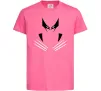 Дитяча футболка Росомаха кігті Яскраво-рожевий фото