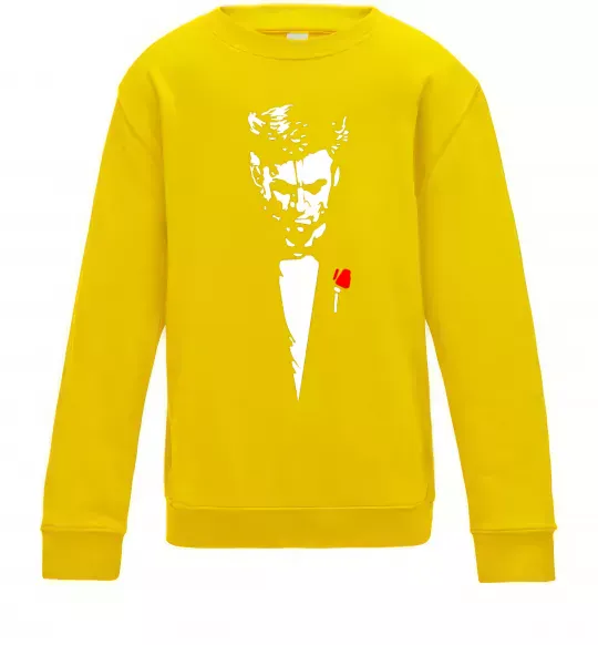 Дитячий світшот Хью Джекман Сонячно жовтий фото