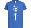Дитяча футболка Хью Джекман Яскраво-синій фото