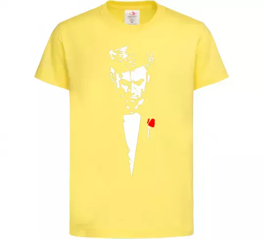Дитяча футболка Хью Джекман Лимонний фото