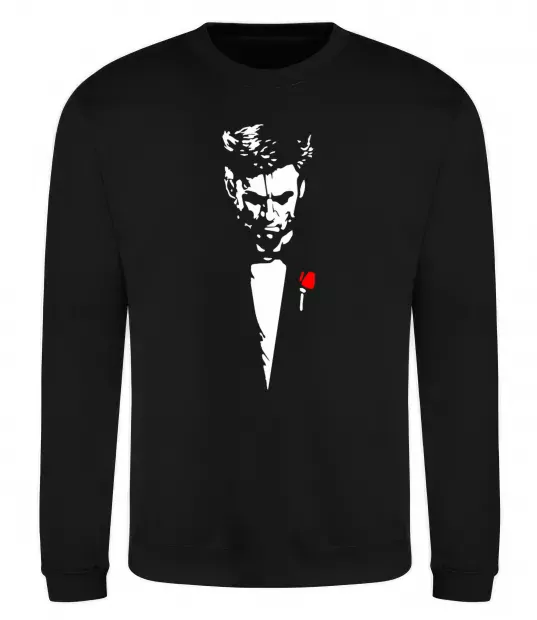 Світшот Хью Джекман Чорний фото