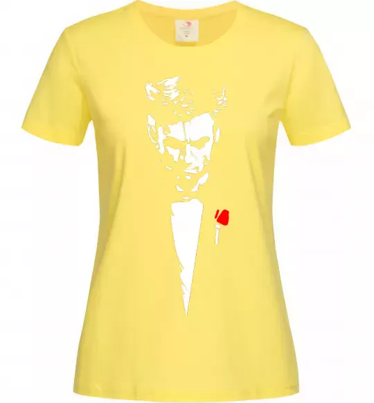 Жіноча футболка Хью Джекман Лимонний фото