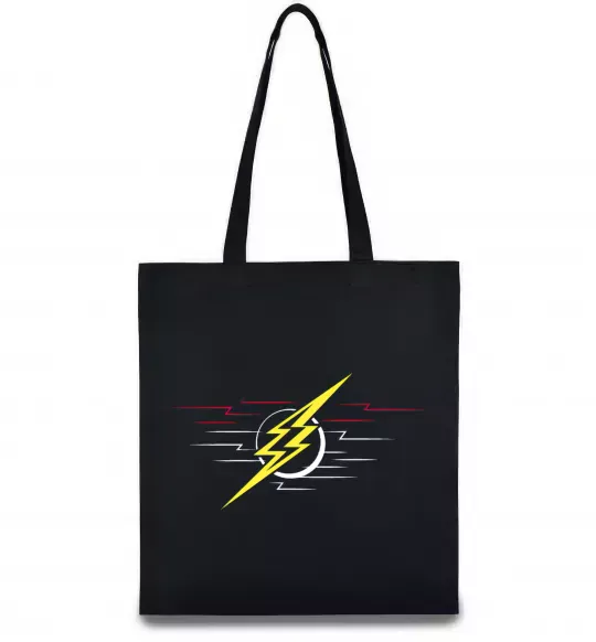 Еко-сумка Flash logo lights Чорний фото