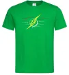Чоловіча футболка Flash logo lights Зелений фото