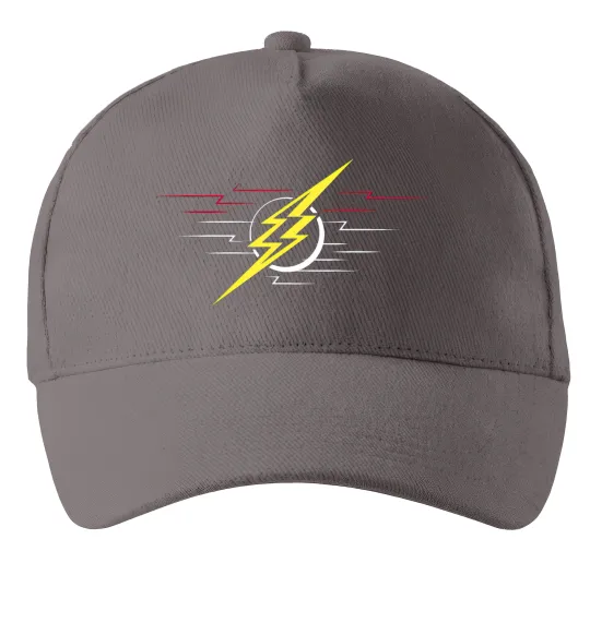 Кепка Flash logo lights Сірий фото