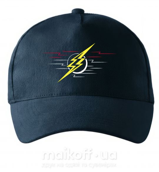 Кепка Flash logo lights Темно-синий фото