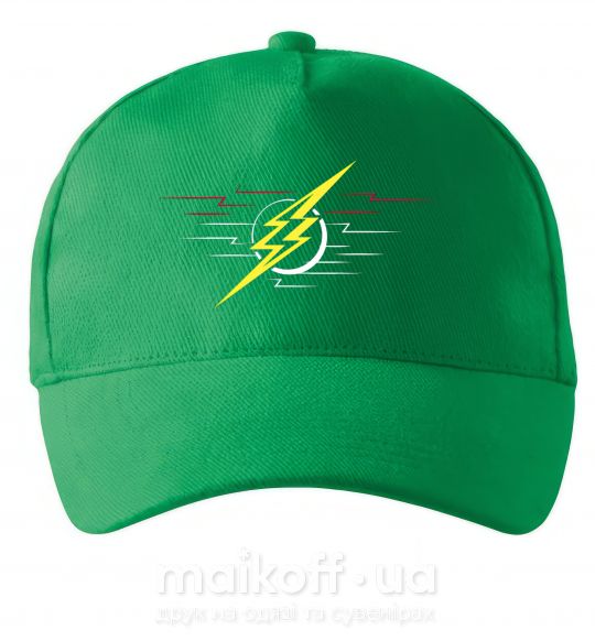 Кепка Flash logo lights Зеленый фото