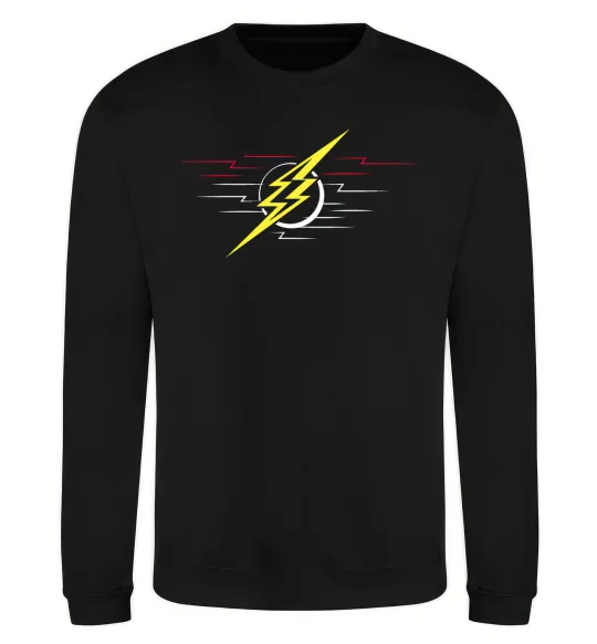 Світшот Flash logo lights Чорний фото