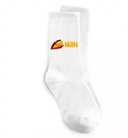 Носки Людина праска Белый фото