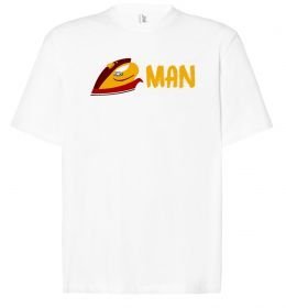 Футболка Оверсайз Людина праска