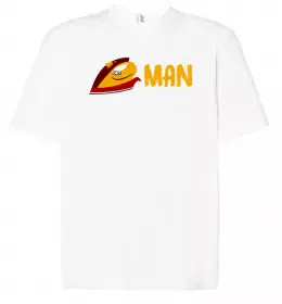 Футболка Оверсайз Iron man costume Черный фото