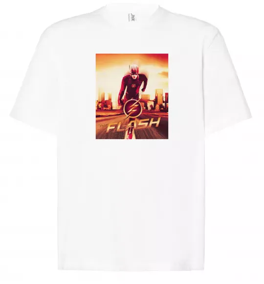 Футболка Оверсайз The Flash Белый фото