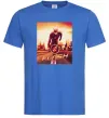 Чоловіча футболка The Flash Яскраво-синій фото