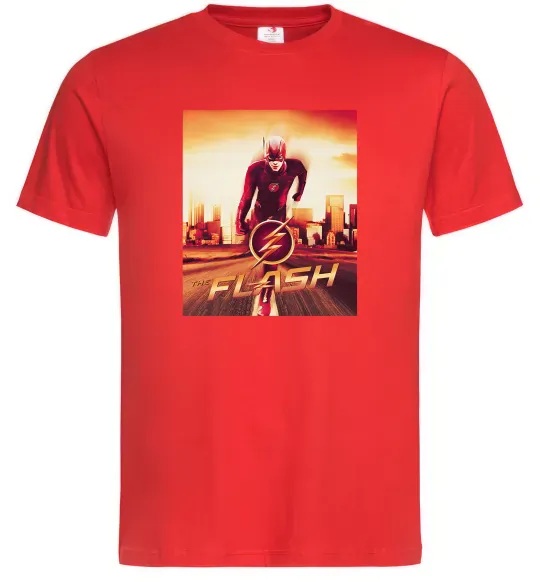 Чоловіча футболка The Flash Червоний фото
