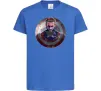 Детская футболка Капітан Америка щит Ярко-синий фото