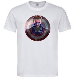 Мужская футболка Капітан Америка щит