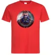 Чоловіча футболка Капітан Америка щит Червоний Чоловіча футболка Капітан Америка щит Червоний фото