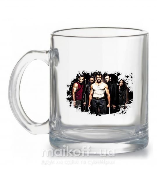 Чашка скляна Wolverine Прозорий фото