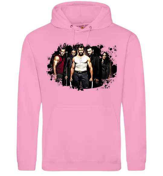 Женская толстовка (худи) Wolverine Розовый фото