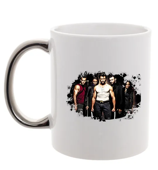 Чашка с цветной ручкой Wolverine Серебро фото