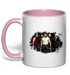 Чашка с цветной ручкой Wolverine Нежно розовый фото