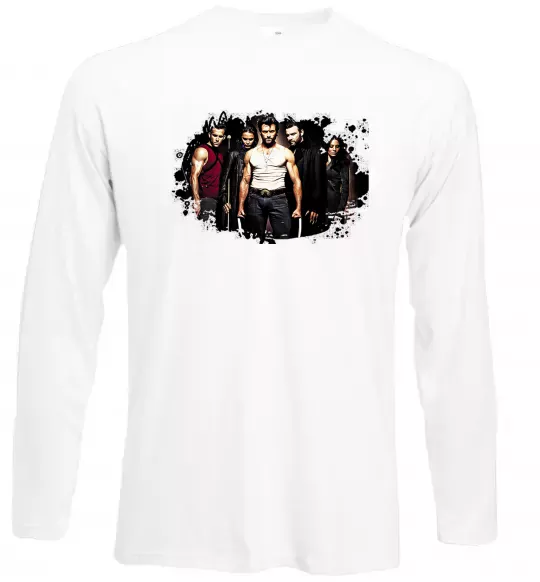 Лонгслів Wolverine Білий фото