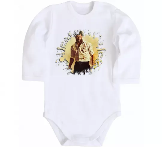 Детский боди Логан Белый фото