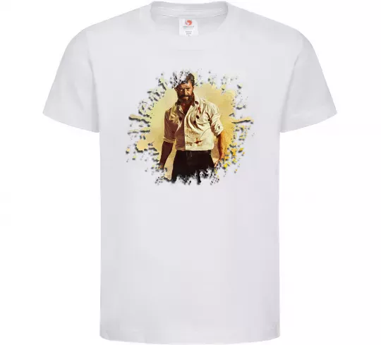 Дитяча футболка Логан Білий фото