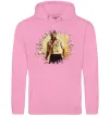 Женская толстовка (худи) Логан Розовый фото