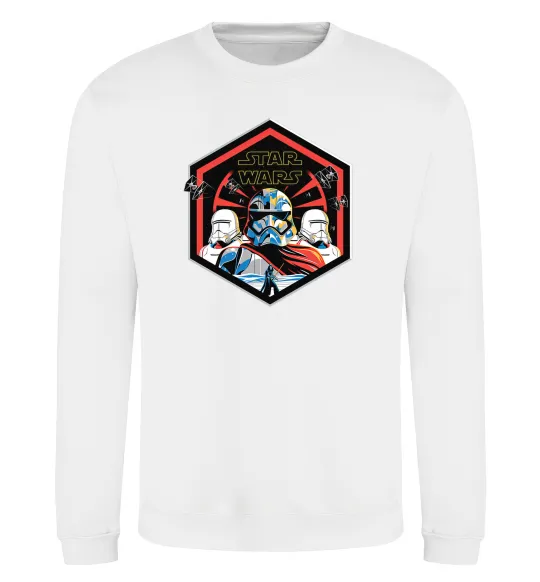 Свитшот Hexagon Star Wars Белый фото