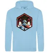 Жіноча толстовка (худі) Hexagon Star Wars Блакитний фото