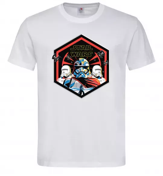 Чоловіча футболка Hexagon Star Wars Білий фото